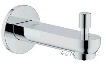 Grohe 13287000; Bau; loop bath spout diverter exposed us; in Chrome; Discontinued Product