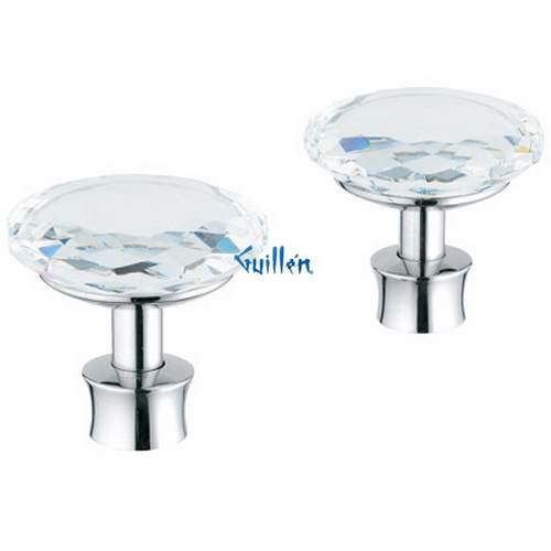 Grohe 18086VP0; Kensington; Round handles; in Swarovski Crystal; Discontinued Product