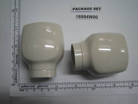 Grohe 18994W00; Exquisit; Handles (For widesets bath Roman Tub Fillers); in Bone; Discontinued Product