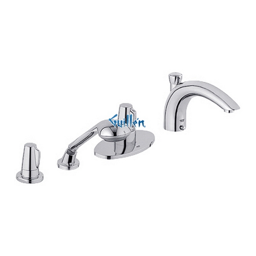 Grohe 19206 Chiara Neu; Thermostatic Roman Tub Filler Trim