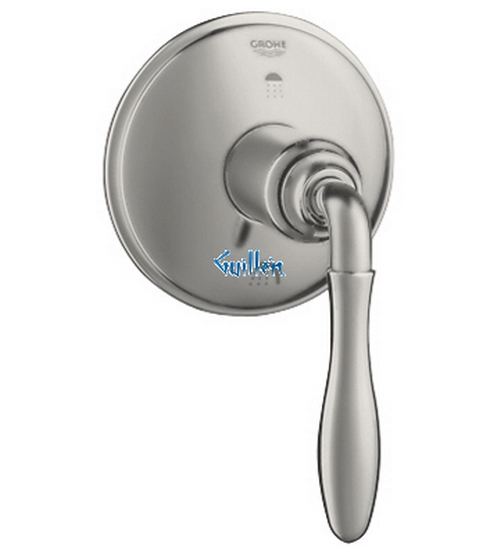 Grohe 19221AV0; Seabury; 3-portdiverter trim; in Satin Nickel; Discontinued Product