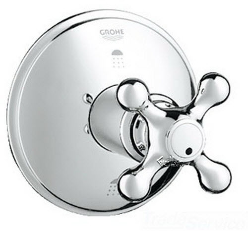 Grohe 19222IR0 Seabury Cross Handle; Discontinued Product