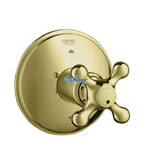 Grohe 19222R00; Seabury; 3-portdiverter trim; in Polish Brass; Discontinued Product