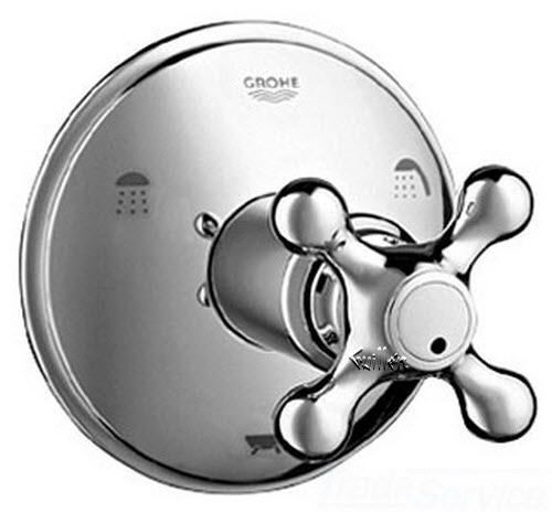 Grohe 19223RR0 Seabury Cross Handle; Discontinued Product