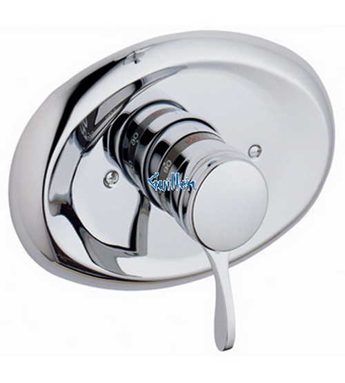Grohe 19232 Grohtherm; 1/2" Thermostatic valve trim with lever handle