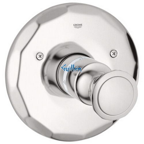 Grohe 19265EN0; Kensington; Kensington THM Trim w/ Round Handle; in Brushed Nickel; Discontinued Product - Use Grohe 19268EN0