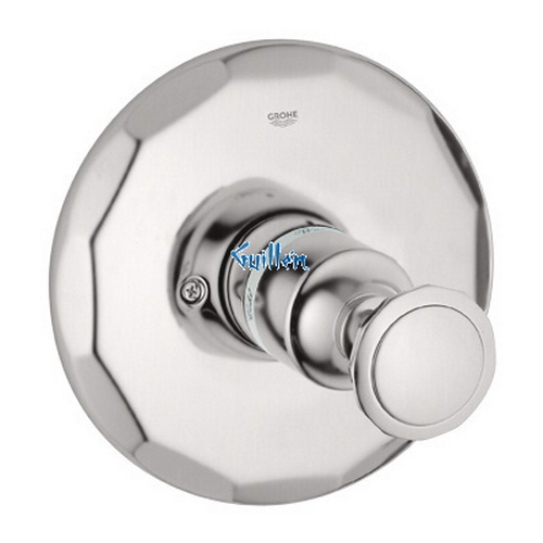 Grohe 19268EN0; Kensington; Pressure balance valve trim with round handle; in Infinity Brushed Nickel; Discontinued Product