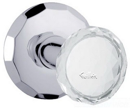 Grohe 19269VP0; Kensington; Volume control trim with round handle; in Swarovski Crystal
