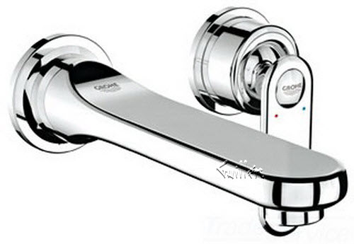 Grohe 19343000; Veris; OHM 2-h wall US; in Chrome; Discontinued Product