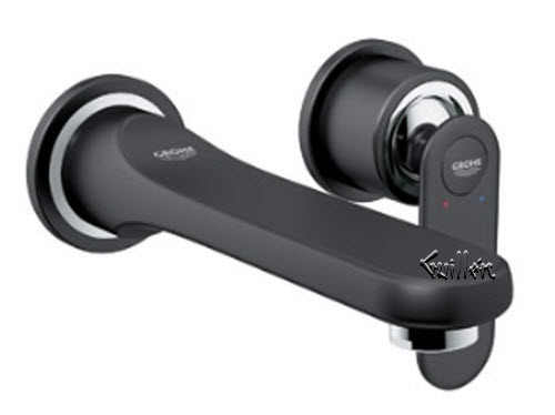 Grohe 19343KS0; Veris; Veris OHM trimset basin 2-h wall US; in Black ; Discontinued Product