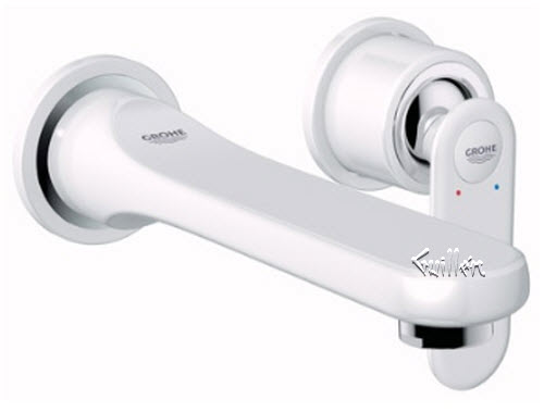 Grohe 19343LS0 Veris; 2-hole wall mount vessel ; in Moon White; Discontinued Product