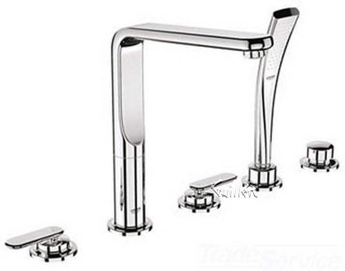 Grohe 19363000; Veris 2-handle 5-h bath combination US; Discontinued Product