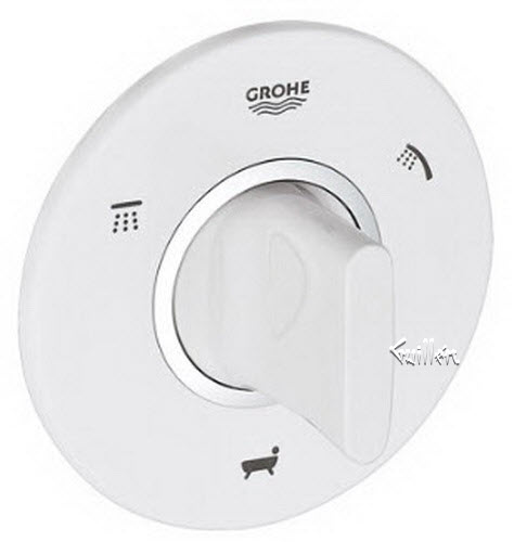 Grohe 19440LS0; GROHE Ondus; GROHE Ondus diverter trimset; in White ; Discontinued Product