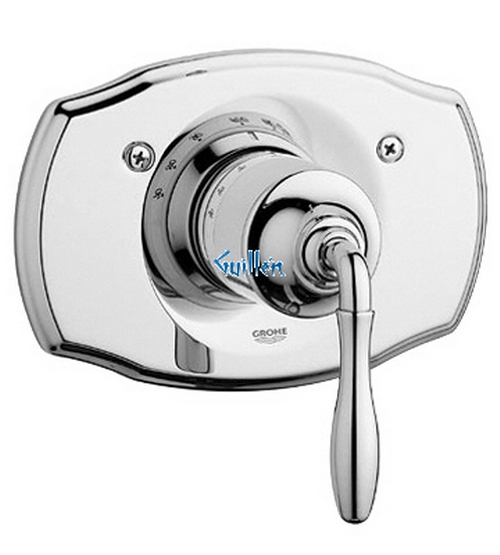 Grohe 19614 Seabury; Thermostatic trim with lever handle