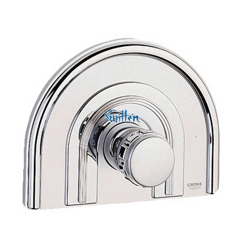 Grohe 19624 Chiara; Thermostatic Trim Set Grip ring temperature control For use with thermostat