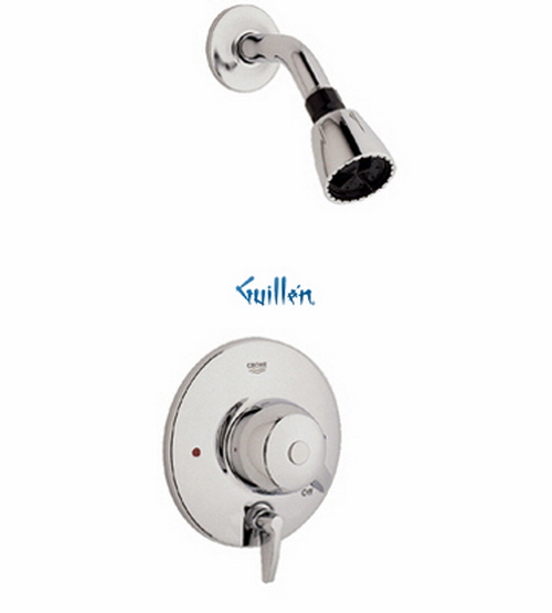 Grohe 19634 Tempra 4000; Pressure Balance Shower/Tub Combination Trim