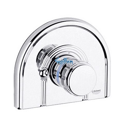 Grohe 19700 Arcada; Pressure Balance Valve Trim Set Grip ring handle Handle limit stop