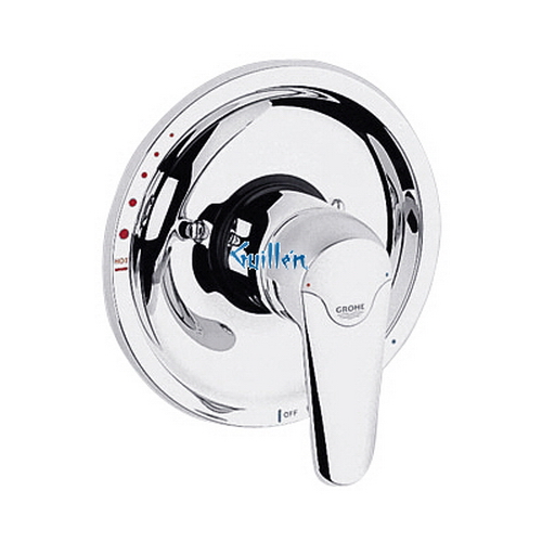 Grohe 19706 Eurowing; Pressure Balance Valve Trim Set Lever handle design Handle limit stop