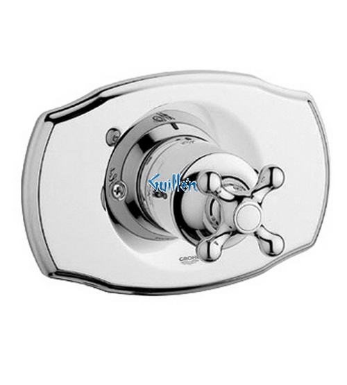 Grohe 19707 Seabury; Pressure Balance Valve trim with cross handle