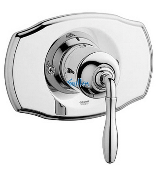 Grohe 19708 Seabury; Pressure Balance Valve trim with lever handle