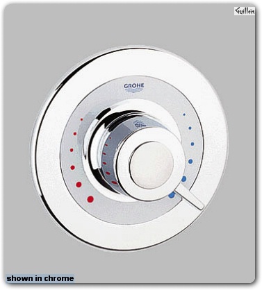 Grohe 19712 Tempra 2000; Pressure Balance Trim Set Lever handle Metal trim