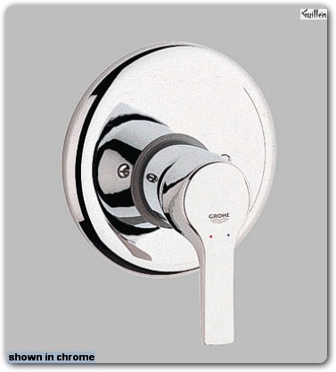 Grohe 19715 Euroeco; Pressure Balance Valve Trim Set Loop handle design Handle limit stop