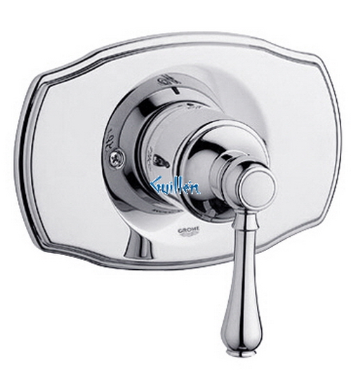 Grohe 19722 Geneva; Pressure Balance Valve trim with lever handle