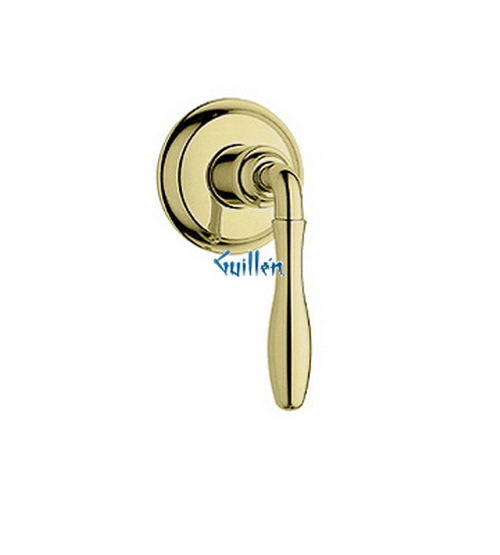 Grohe 19828R00; Seabury; Volume control trim with lever handle; in Polish Brass; Discontinued Product