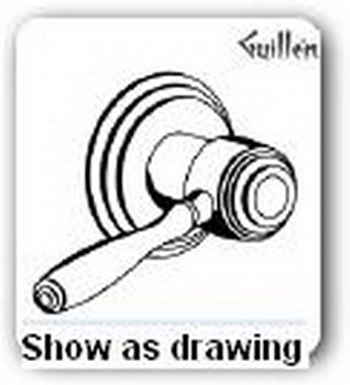 Grohe 19868IG0 Sinfonia Volume control trim Chrome/Gold - Discontinued Product!