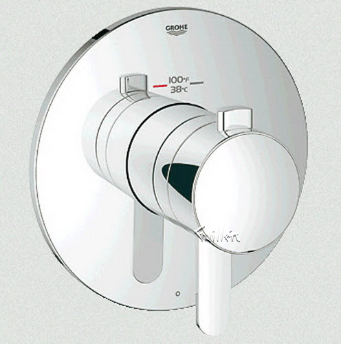 Grohe 19869; Europlus; GrohFlex cosmoplitan thermostatic THM kit #1 single function