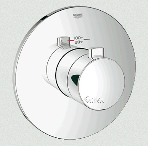 Grohe 19879; Europlus; GrohFlex cosmoplitan thermostatic THM kit high Flow