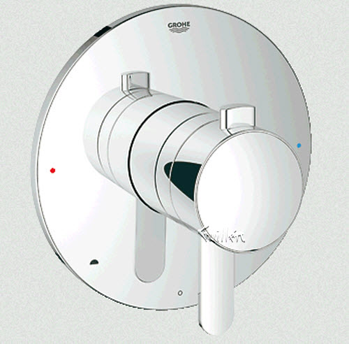 Grohe 19881; Europlus; GrohFlex Cosmoplitan PBV pressure balance trim kit #2