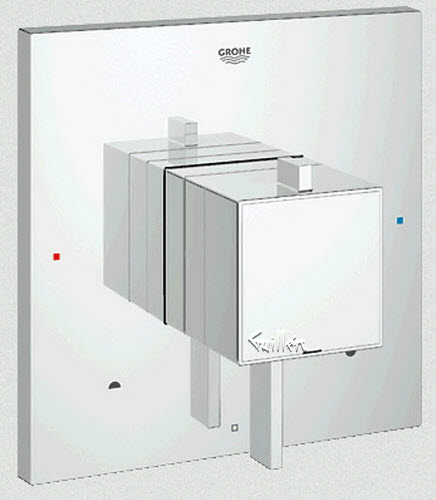 Grohe 19925; Eurocube; PBV pressure balance trimset rapido bath us