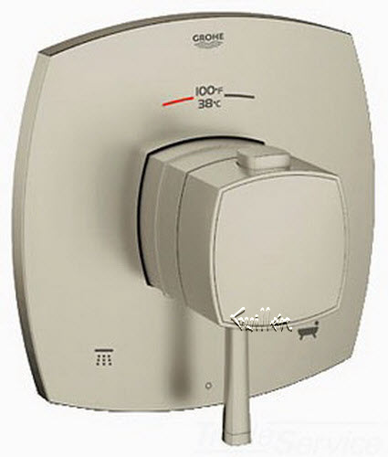 Grohe 19939EN0; Grandera; THM thermostatic trim set bath us; in Brushed Nickel