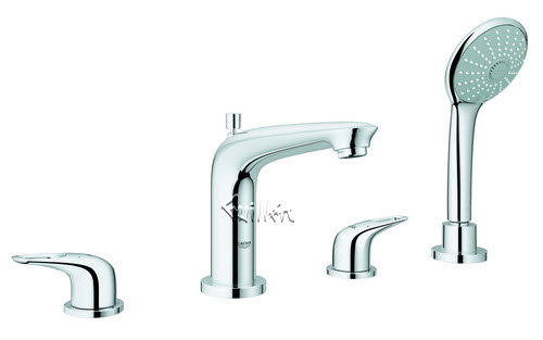 Grohe 19991003; Eurostyle; 2015 OHM bath 4 hole US; in Chrome; Discontinued Product