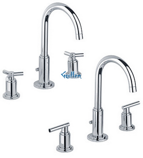 Grohe 20069 Atrio; High Spout Lavatory Wideset; Sold Less Handles