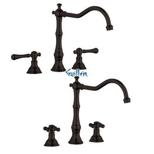 Grohe 20129ZB0; Bridgeford; HighProfile Wideset; Sold Less Handles;in Oil Rubbed Bronze; Discontinued Product