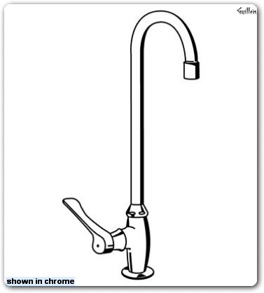 Grohe 20172 Classic; Basin Tap 4" Pillar 11" high profile cane spout