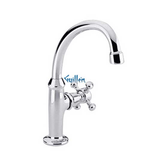 Grohe 20175 Classic; Basin Tap Single-Handle Faucet 5" tubular swivel spout
