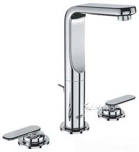 Grohe 20182000; Veris; 2-handle basin US; in Chrome; Discontinued Product