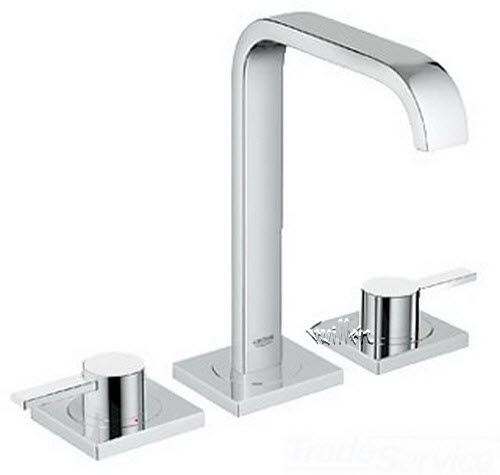 Grohe 20191000 Allure; lever lavatory wide-set ; in Chrome; Discontinued Product