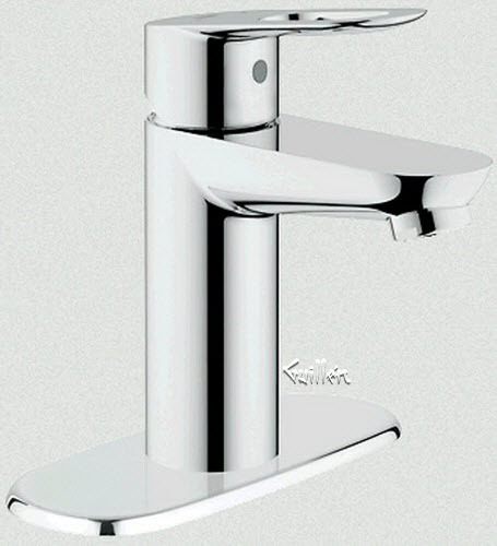Grohe 20334000; Bau; loop single lever handle basin lavatory faucet us; in Chrome; Discontinued Product