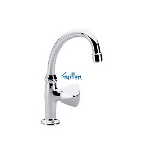 Grohe 20440 Classic; Basin Tap Single-Handle Faucet 5" tubular swivel spout