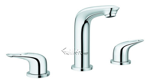 Grohe 20486003; Eurostyle; 2015 two handle basin 3 hole US; in Chrome; Discontinued Product