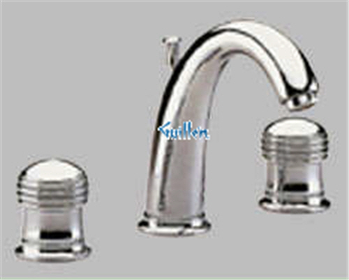 Grohe 20657 Kira; Two-Handle Lavatory Wideset 5 1/4" cast brass spout Less Handles