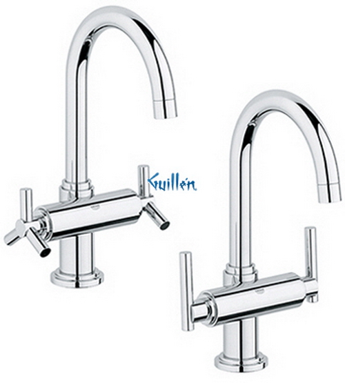 Grohe 21027 Atrio; High Spout Lavatory Centerset; Sold Less Handles