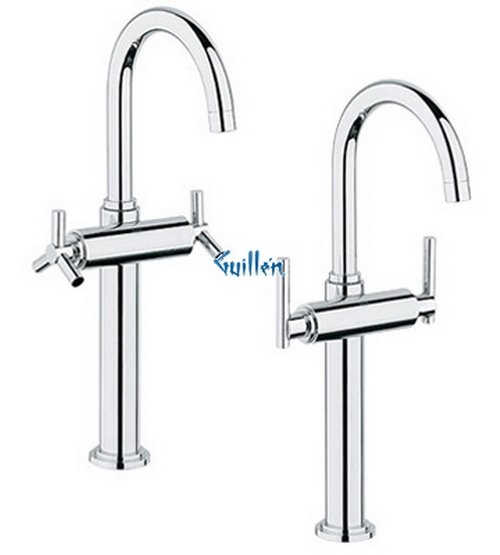 Grohe 21046 Atrio; Deck-mount vessel faucet; Sold Less Handles