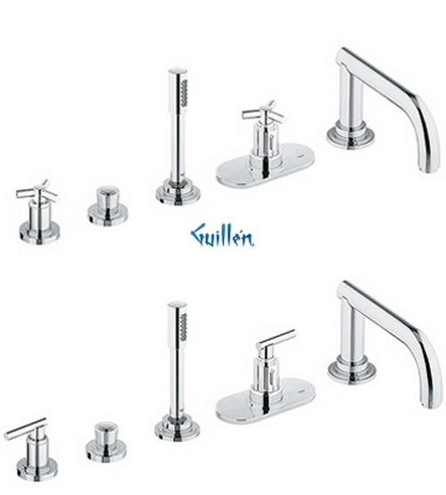 Grohe 21059 Atrio; Thermostatic Roman Tub Filler; Sold Less Handles