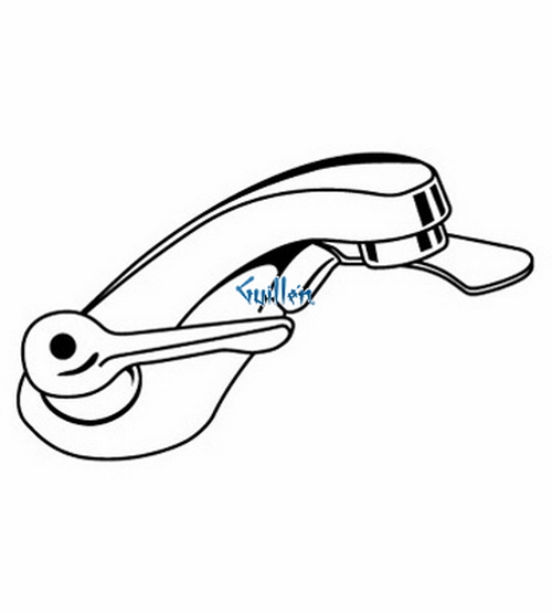 Grohe 21362 Classic; Two-handle centerset lavatory