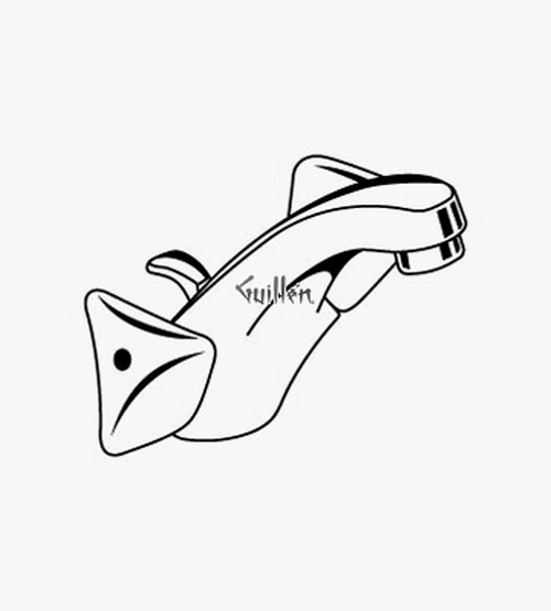 Grohe 21363 Classic; Two-handle centerset lavatory